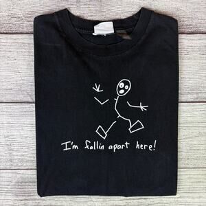 Vintage Y2k Urban Up I'm Falling Apart Here! T-shirt
